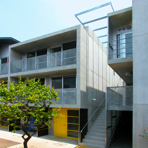 アパートメントハウス経堂 02gaikannniwa.jpg